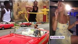 Mertens, che vacanza a Cuba: sigari e macchine di lusso