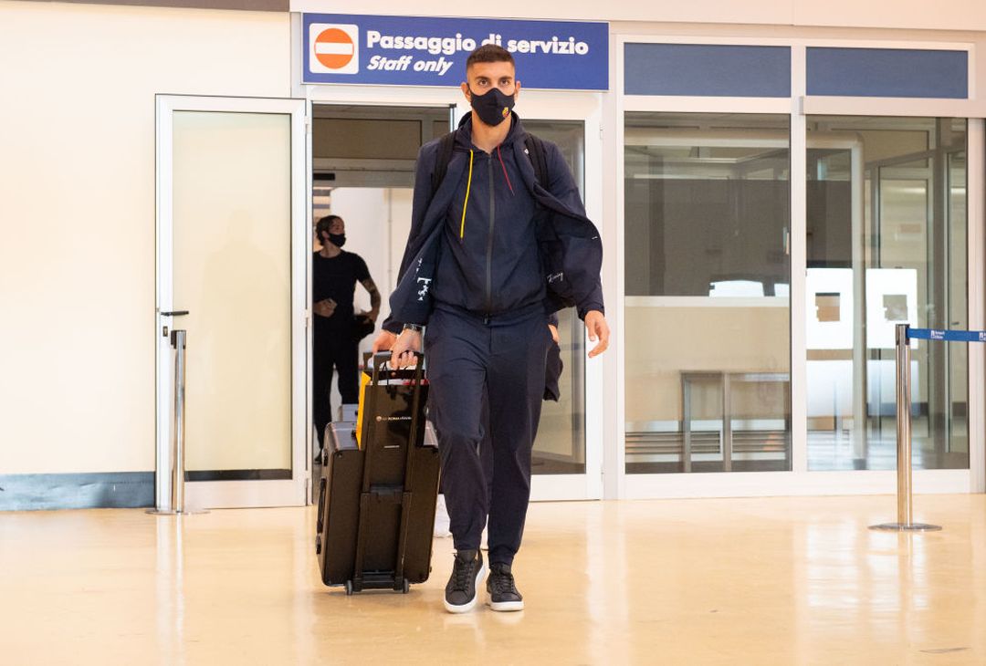 Juventus-Roma, la squadra in viaggio per Torino – FOTO GALLERY- immagine 1