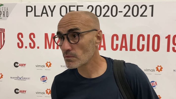 Sambenedettese, Montero lapidario: &#8220;Nulla da dire, grazie a città, giocatori e staff&#8221; 