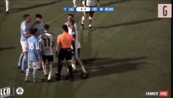 VIDEO / Totti, rissa sfiorata contro la Lazio: manata a un avversario