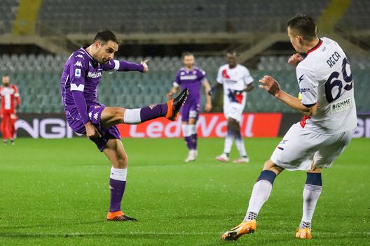 GERMOGLI PH: 23 GENNAIO 2021 FIRENZE STADIO ARTEMIO FRANCHI SERIE A FIORENTINA VS CROTONE NELLA FOTO GOL ED ESULTANZA DI BONAVENTURA GERMOGLI PH: 23 GENNAIO 2021 FIRENZE STADIO ARTEMIO FRANCHI SERIE A FIORENTINA VS CROTONE NELLA FOTO GOL ED ESULTANZA DI BONAVENTURA