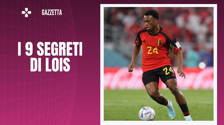 Lois Openda, attaccante del Lens che piace al Milan (getty images)