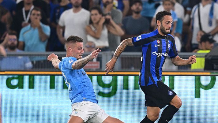 Milinkovic-Savic e Calhanoglu Milinkovic-Savic e Calhanoglu