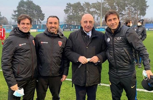 Fotogramma preso dal profilo Instagram di Antonio Conte Fotogramma preso dal profilo Instagram di Antonio Conte