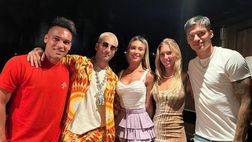 VIDEO / Correa e Lautaro con Chiara e Agus al concerto di Maluma