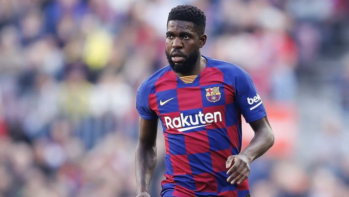 Samuel Umtiti (difensore Barcellona), obiettivo di calciomercato del Milan | AC Milan News (Getty Images) 