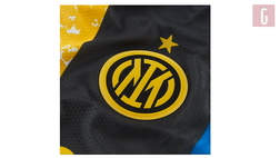 VIDEO Inter, ecco la quarta maglia: è la prima con il nuovo logo. Le immagini