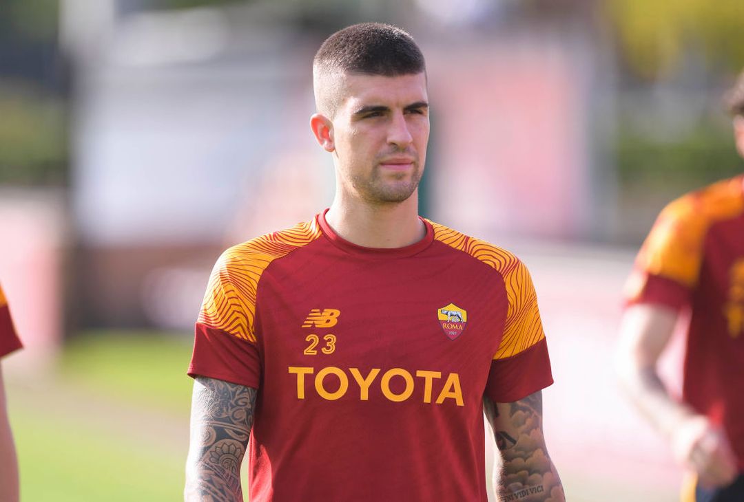 Trigoria, ripresa degli allenamenti: El Shaarawy e Kumbulla in gruppo – FOTO GALLERY - immagine 13