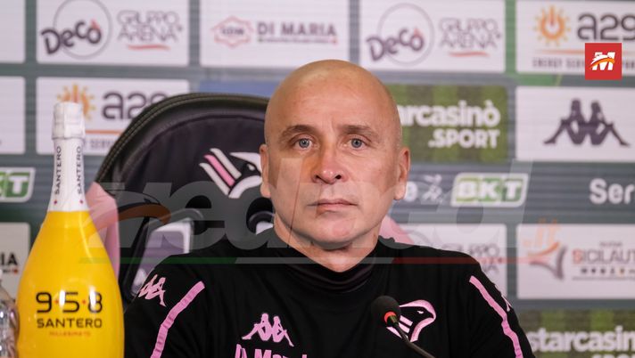 Corini: “Bettella? Oggi primo allenamento in gruppo. Stulac e Buttaro…” Palermo