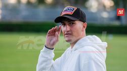 FOTO PALERMO, Giacomo Corona fa visita agli ex compagni (GALLERY)