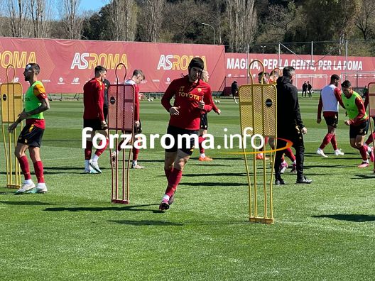 Real Sociedad-Roma, la rifinitura: Pellegrini con un cerotto in testa. C’è Belotti- immagine 3