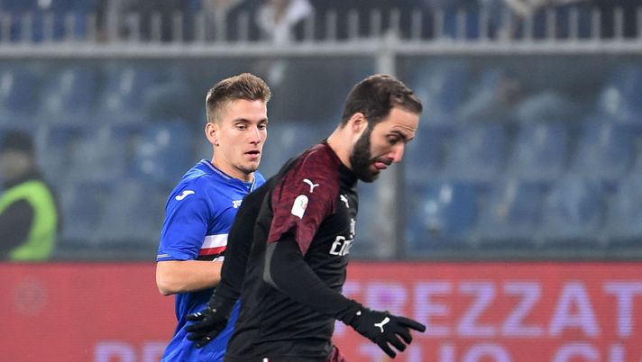 Gonzalo Higuain, attaccante del Milan (GETTY Images) Gonzalo Higuain, attaccante del Milan (GETTY Images)