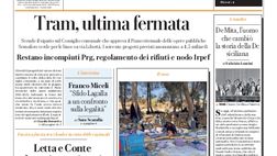 Prima Pagina, La Repubblica-Palermo: “Tram, ultima fermata”