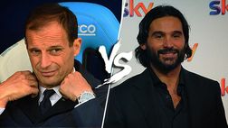 Juventus, ciao Pirlo: sta tornando il derby televisivo fra Allegri e Adani…