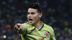 Napoli: James Rodriguez, non convocato da Zidane, è sempre più vicino