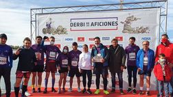 Anche Arbeloa al derby sui 10km fra tifosi madrileni: vincono quelli del Real