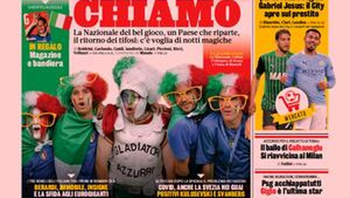Prima Pagina, La Gazzetta dello Sport: “L’Italia chiamò. Juve, doppio assalto”  Prima Pagina, La Gazzetta dello Sport: “L’Italia chiamò. Juve, doppio assalto”