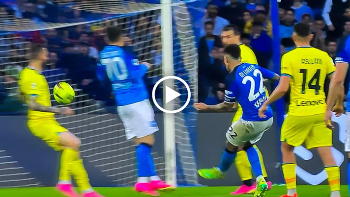 VIDEO Napoli-Inter 2-1, Di Lorenzo dipinge un sinistro magico - immagine 1