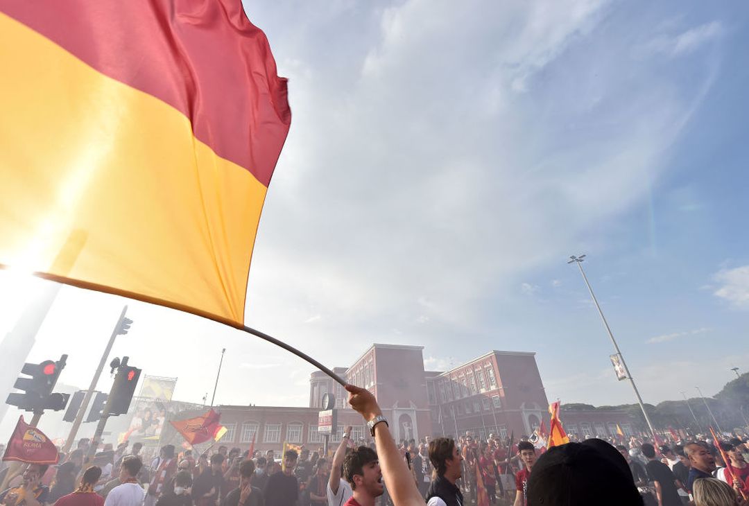 Roma-Feyenoord, all’Olimpico oltre 50mila tifosi – FOTO GALLERY - immagine 11