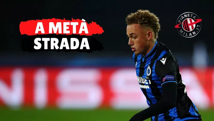 Noa Lang Bruges Calciomercato AC Milan
