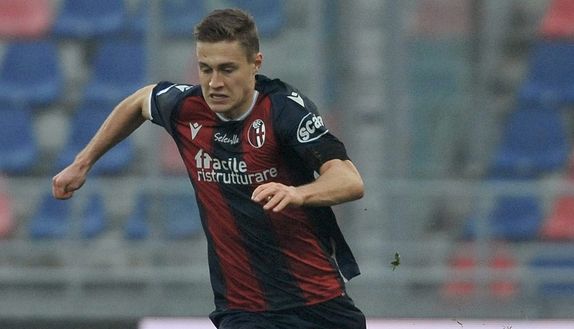  Mattias Svanberg (centrocampista Bologna), obiettivo di calciomercato del Milan | AC Milan News (Getty Images) 