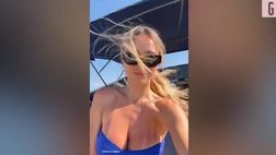 VIDEO / Diletta Leotta incontenibile al Jova Beach Party a Barletta