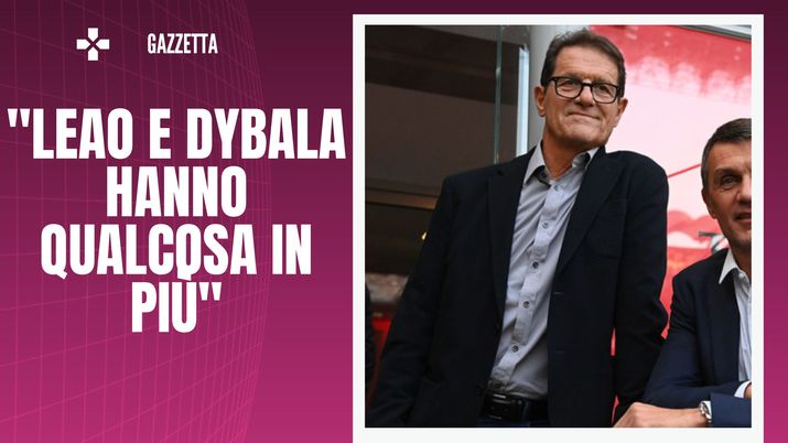 Capello: 'Milan, la Roma a centrocampo può fare fatica. Leao? E' maturo' (getty images)