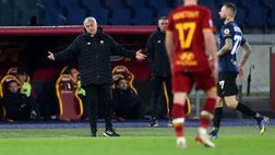 Roma annullata dall’Inter, CdS: “Lontani i tempi del Triplete per Mou. La sua squadra…”