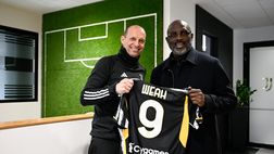 Ex Milan, Weah in visita alla Continassa: l’accoglienza della Juventus