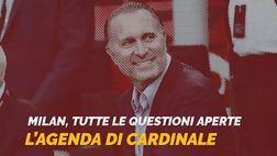 Milan, l’agenda di Cardinale: in programma stadio e il rinnovo di Leao | VIDEO