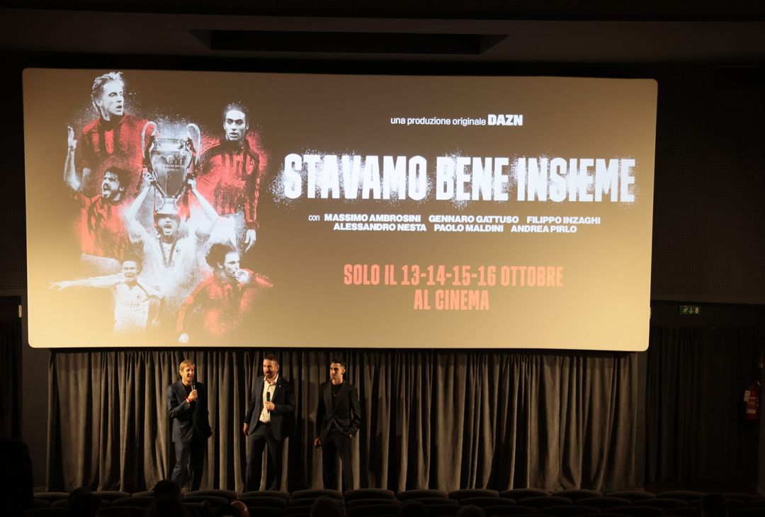 MILAN, le immagini dell’anteprima di ‘Stavamo bene insieme’ | FOTO - immagine 3