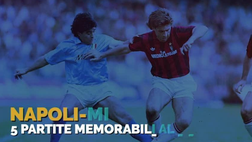 Napoli-Milan, le cinque sfide indimenticabili | VIDEO