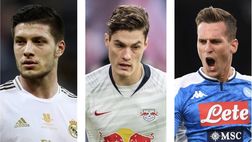 Calciomercato Milan – Pessimismo su Jovic, sale Schick. Complicato Milik