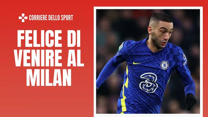Hakim Ziyech Chelsea Calciomercato AC Milan