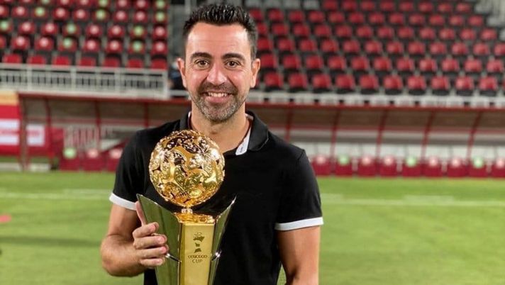 Terzo trofeo per Xavi allenatore, alla guida dell'Al Sadd Terzo trofeo per Xavi allenatore, alla guida dell'Al Sadd