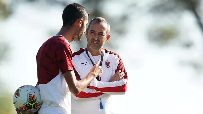 Marco Giampaolo, tecnico del Milan (credits: acmilan.com)