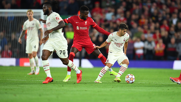 Liverpool-Milan Brahim Diaz (AC Milan) 