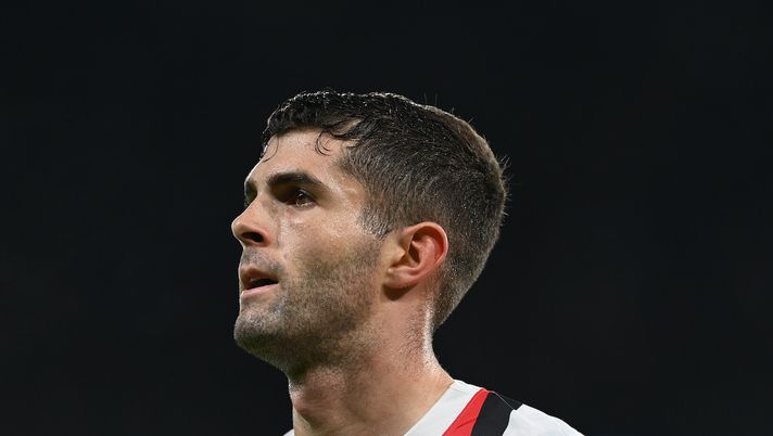 Christian Pulisic AC Milan PSG-Milan 3-0 Champions League 2023-2024