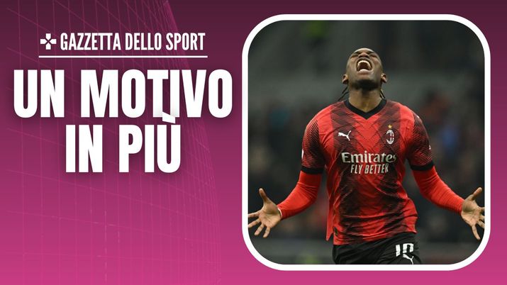 Milan-Atalanta Serie A 2023-2024 Rafael Leao