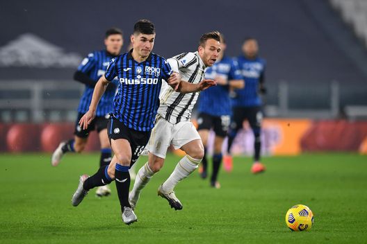 Arthur Melo, Juventus, Rusland Malinovskyi, Atalanta (Getty Images) Arthur Melo, Juventus, Rusland Malinovskyi, Atalanta (Getty Images)