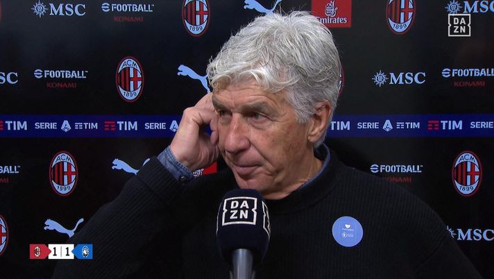 Gasperini: “Partita difficile, merito del Milan. Rigore? Contro di loro credito da smaltire” - immagine 1