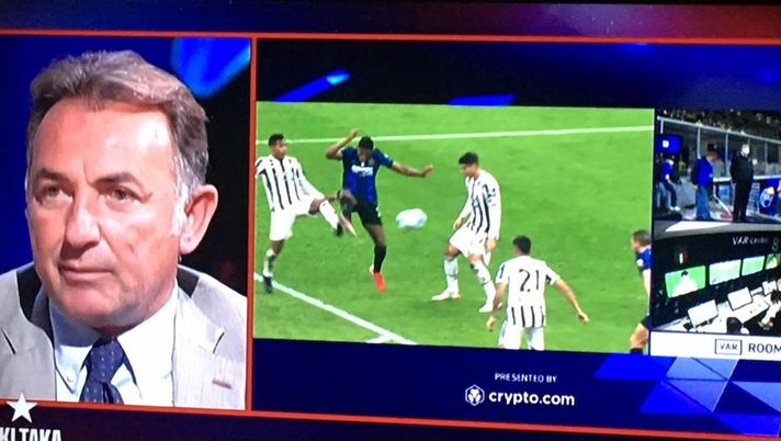 Foto: Mediaset Mauro: “Rigore Juve svilisce arbitro e calciatori. L’arbitro ha visto tutto, il fallo non c’è” - immagine 1