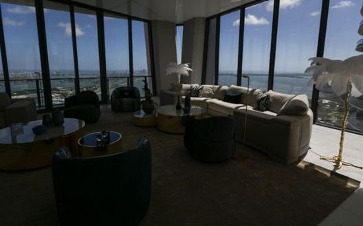 Veduta mozzafiato a casa Beckham... 