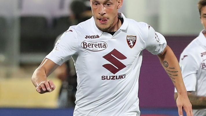 FLORENCE, ITALY - SEPTEMBER 19: Andrea Belotti of Torino FC in action during the Serie A match between ACF Fiorentina and Torino FC at Stadio Artemio Franchi on September 19, 2020 in Florence, Italy.  (Photo by Gabriele Maltinti/Getty Images) 