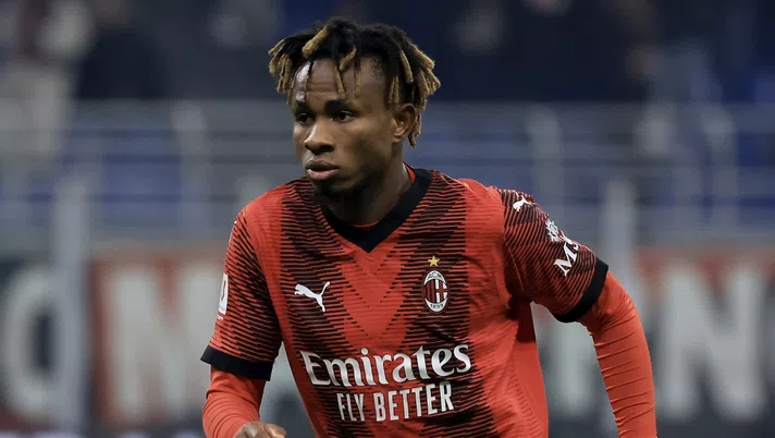 Samuel Chukwueze AC Milan Milan-Cagliari 4-1 Coppa Italia 2023-2024