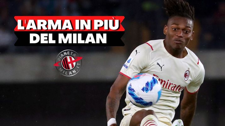 Rafael Leao (attaccante AC Milan) ha fatto un salto di qualità in questa stagione | Milan News (Getty Images) Rafael Leao AC Milan
