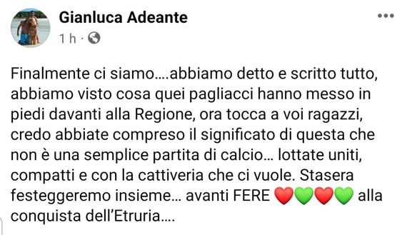 Derby caldissimo, proposta choc da Terni: “Un referendum per uscire dall’Umbria”- immagine 3