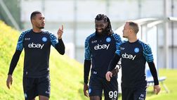 GALLERY Il Napoli torna ad allenarsi a Castel Volturno: sorrisi e concentrazione