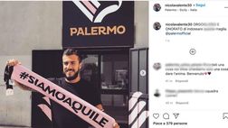 Palermo, il nuovo acquisto Valente: “Orgoglioso e onorato di indossare la maglia rosanero”