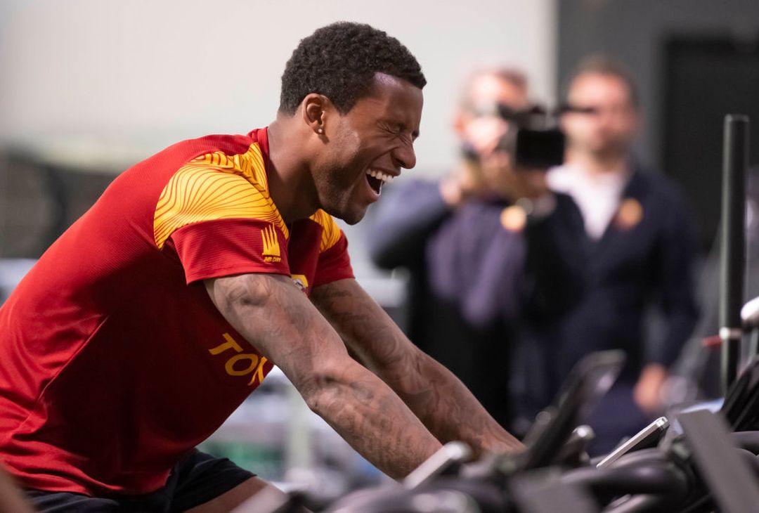 Roma, allenamento a Trigoria: si rivede anche Llorente – FOTO GALLERY - immagine 38